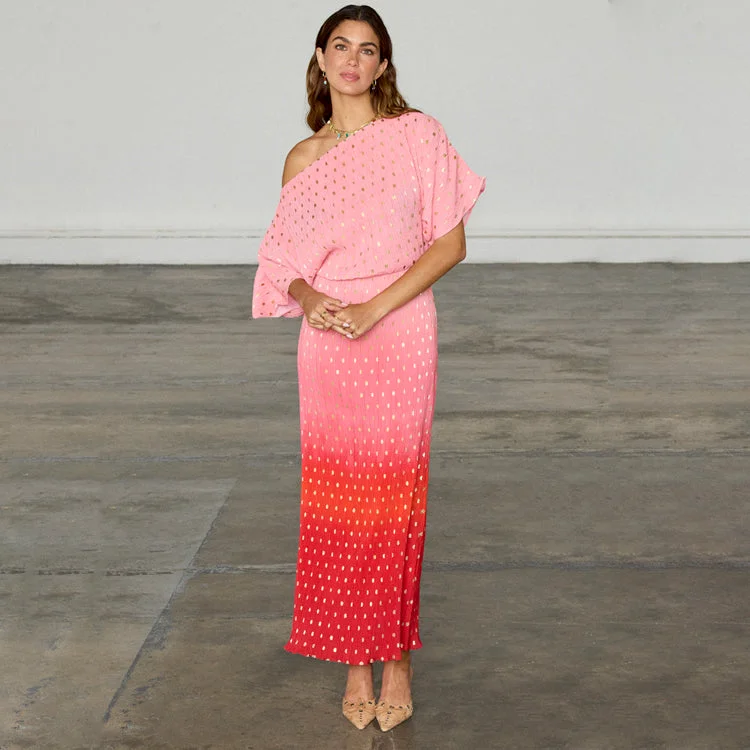 Pink Ombre Tilly Dress