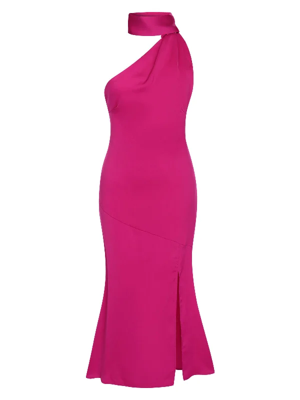 1930s Solid Backless Halter Sleeveless Dress Tunics Corduroy durable
