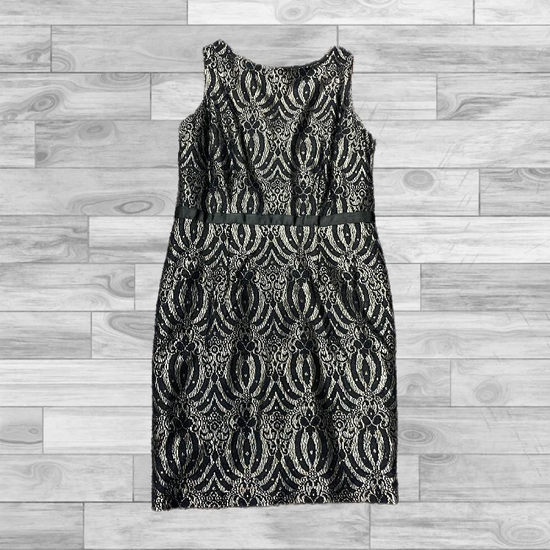 Dress Casual Short By Lux In Black, Size: 16 Tunics stripes playful