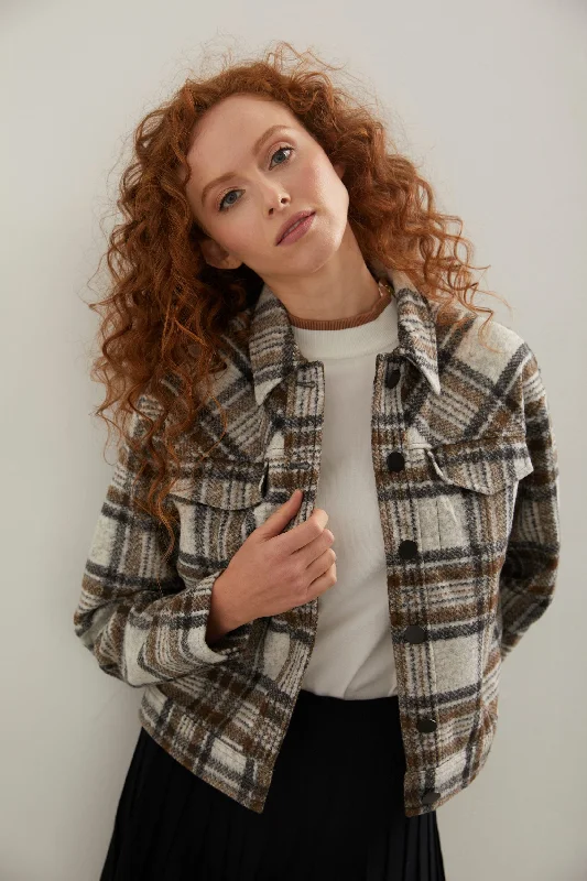 Casual oversized jacket Sporty Zip-Up Jacket