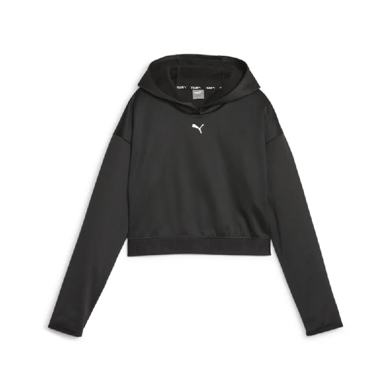 Strong PWRFleece Hoodie Hoodie with Mock Neck Collared Structured