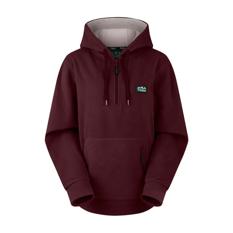 Ridgeline Ladies Ballistic Fleece Hoodie - Winter Berry Classic Office Sweater